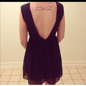 Backless Dress